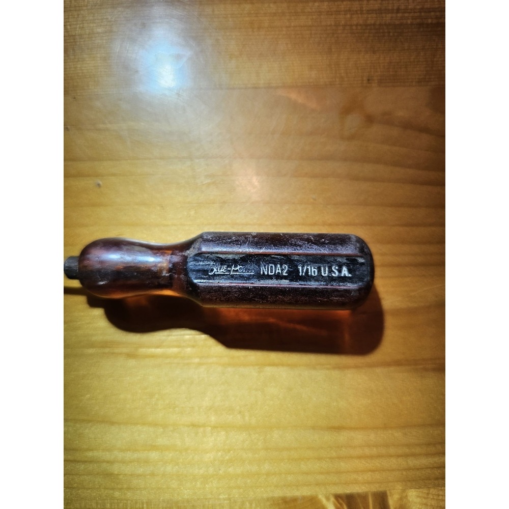 Blue-Point NDA2 1/16 Nut Driver Brown  Handle USA 1 Piece
